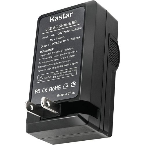  Kastar 4-Pack Battery + LCD AC Charger Compatible with Fujifilm NP-85 FNP-85 Sony NP-170 Toshiba PA3985 PA3985U-1BRS Ordro 084-07042L-062 084-07042L-075 Battery Fuji BC-85 BC-85A S
