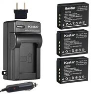Kastar Battery 3-Pack + Charger for Fujifilm NP-W126 NP-W126s BC-W126 and Fuji HS30EXR HS33EXR HS35EXR HS50EXR X100F X-PRO1 X-PRO2 X-A1 X-A2 X-A3 X-A10 X-E1 X-E2 X-E2S X-E3 X-M1 X-