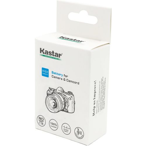  Kastar Battery 2 Pack for Fujifilm NP-T125 NPT125 Lithium-Ion Battery, Fujifilm BC-T125 Battery Charger, Fujifilm GFX 50S GFX50S GFX 50R GFX50R GFX 100 GFX100 Camera and Fujifilm V