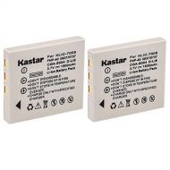 Kastar Compatible Battery 2-Pack Replacement for Fujifilm NP-40, NP-40N, Panasonic CGA-S004, CGA-S004A, CGA-S004E, CGR-S001B, DMW-BCB7, Kodak KLIC-7005, Samsung SLB-0737, SLB-0837,