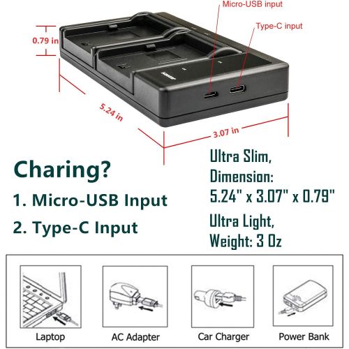  Kastar 4x Battery and LTD2 USB Charger Replacement for Fujifilm NP-80, FinePix 1700Z, FinePix 2700, FinePix 2900Z, FinePix 4800 Zoom, FinePix 4800Z, FinePix 4900 Zoom, FinePix 4900