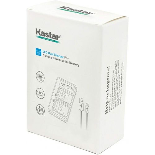  Kastar 4-Pack Battery and LTD2 USB Charger Replacement for Fujifilm NP-95 NP95 FNP-95 FNP95 Battery, Fujifilm BC-65N Charger, Fujifilm FinePix X100T, FinePix X-S1, Fujifilm XF10 Di