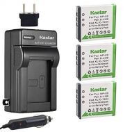 Kastar Battery (3-Pack) and Charger Kit for Fujifilm NP-50, Kodak KLIC-7004, Pentax D-Li68 and Fujifilm FinePix Cameras, Kodak EasyShare Cameras and Pentax Cameras (Detail Models i