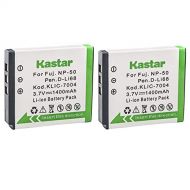 Kastar Battery 2X for Fujifilm NP-50 BC-50 BC-45W Fuji FinePix F50FD F60FD F70EXR F80EXR F100FD F200EXR F300EXR F500EXR F600EXR F770EXR F800EXR F900EXR Real 3D X20 XF1 XP100 XP150