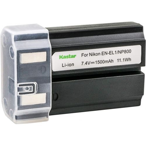  Kastar EN-EL1 Battery Replacement for Coolpix 5700 Coolpix 5400 Coolpix 4300 Coolpix 4500 Coolpix 4800 Coolpix 8700 Coolpix E880 Coolpix 775 Coolpix 880 Coolpix 885 Coolpix 995 Dig