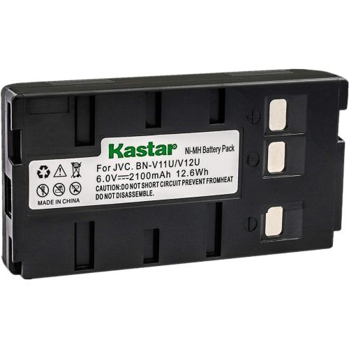  Kastar Battery Replacement for JVC BN-V11U BN-V12U, BN-V14U, BN-V15, BN-V18U, BN-V20, BN-V20U, BN-V20US, BN-V22, BN-V22U, BN-V24U, BN-V25, BN-V25U, BN-V65 VHS-C and BN-V400 BN-V400