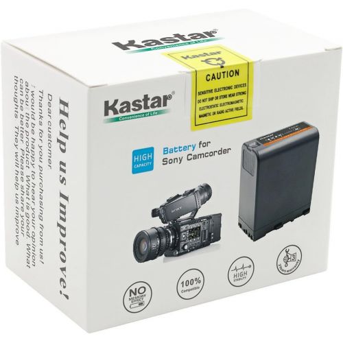  Kastar Fast Charger Battery for Sony BP-U90 PXW-FS7FS5X180 PMW-100150150P160 PMW-200300 PMW-EX1EX1R PMW-EX3EX3R PMW-EX160 PMW-EX260 PMW-EX280 PMW-F3F3KF3L XDCAM EX HD422