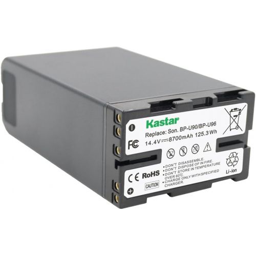  Kastar Fast Charger Battery for Sony BP-U90 PXW-FS7FS5X180 PMW-100150150P160 PMW-200300 PMW-EX1EX1R PMW-EX3EX3R PMW-EX160 PMW-EX260 PMW-EX280 PMW-F3F3KF3L XDCAM EX HD422