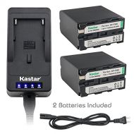 Kastar LED Super Fast Charger & Camcorder Battery X2 for Sony NP-F990 NP-F975 NP-F970 NP-F960 NP-F950 NP-F930 NP-F770 NP-F750 NP-F730 NP-F570 NP-F550 NP-F530 NP-F330 Battery and LE