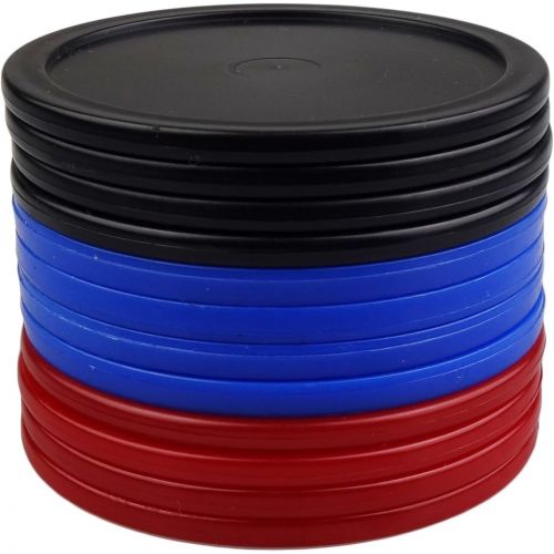 Kasteco 12 Pack 2.5 Inch Air Hockey Pucks for Small Size Table