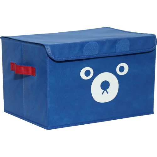  [아마존베스트]Katabird Storage Bin for Toy Storage, Collapsible Chest Box Toys Organizer with Lid for Kids Playroom, Baby Clothing, Children Books, Stuffed Animal, Gift Baskets