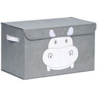 [아마존베스트]Katabird Storage Bin for Toy Storage - Large - Collapsible Chest Box Toys Organizer with Lid for Kids Playroom, Nursery, Baby Clothing, Children Books, Stuffed Animal, Gift Baskets