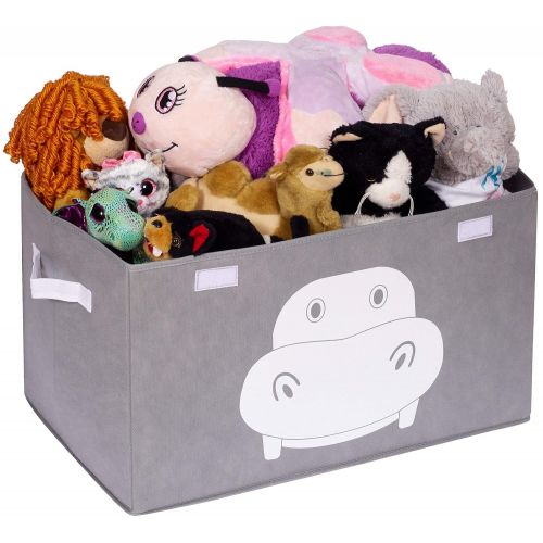  [아마존베스트]Katabird Storage Bin for Toy Storage - Large - Collapsible Chest Box Toys Organizer with Lid for Kids Playroom, Nursery, Baby Clothing, Children Books, Stuffed Animal, Gift Baskets