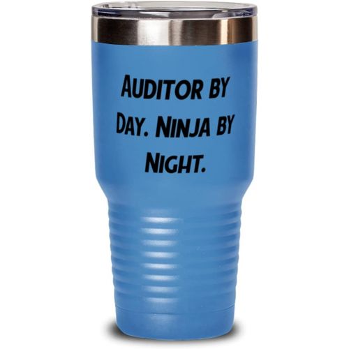  Katabird Auditor by Day. Ninja by Night. 30oz Tumbler, Auditor Stainless Steel Tumbler, Funny s For Auditor