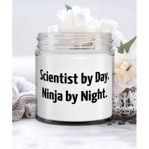  Katabird Scientist by Day. Ninja by Night. Candle, Scientist Present From Boss, Unique For Men Women