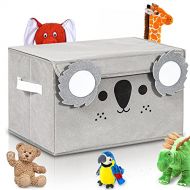 Katabird Toy Storage Box for Kids and Baby - Collapsible Koala Toy Chest Organizer for Boys & Girls with Flip-Top Lid - Toy Bin to Keep Nursery and Playroom Fun & Tidy