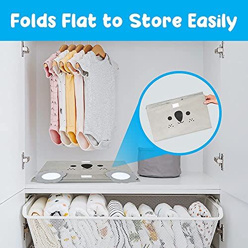  Katabird Toy Storage Box for Kids and Baby - Collapsible Koala Toy Chest Organizer for Boys & Girls with Flip-Top Lid - Toy Bin to Keep Nursery and Playroom Fun & Tidy