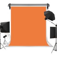 Kate 5ft×7ft Solid Orange Backdrop Portrait Background for Photography Studio