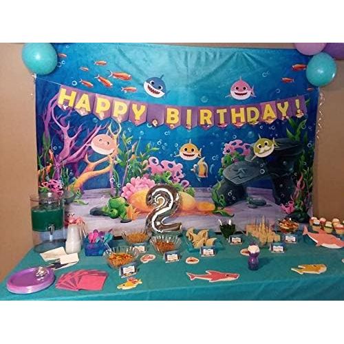  Kate 7x5ft Blue Underwater Photography Backdrops Colorful Fish Background Fairy Tale Backdrops Booth