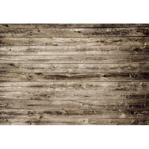 Kate 20x10ft Grey Wood Texture Photography Backdrops Vintage Wooden Wall Background for Shooting