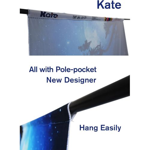  Kate 10x10ft Winter Backdrops for Photo Studio White Frozen Snow Background Photography for Wedding Shooting Backdrop