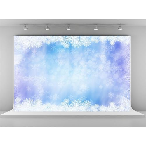  Kate 10x10ft Microfiber Material Bokeh Winter Photography Backdrops Snowflake Background for Baby Photo Shooting