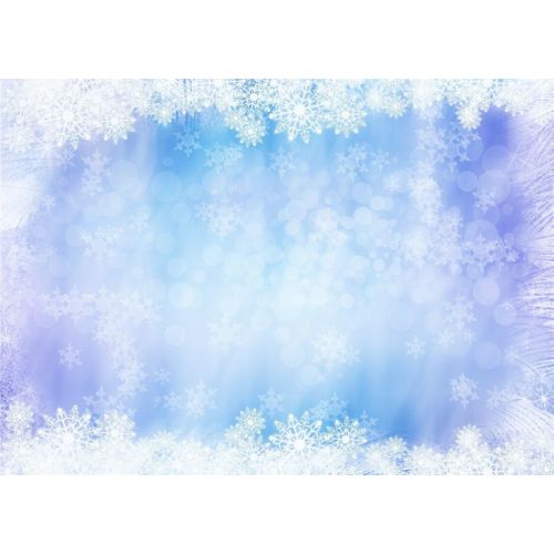  Kate 10x10ft Microfiber Material Bokeh Winter Photography Backdrops Snowflake Background for Baby Photo Shooting