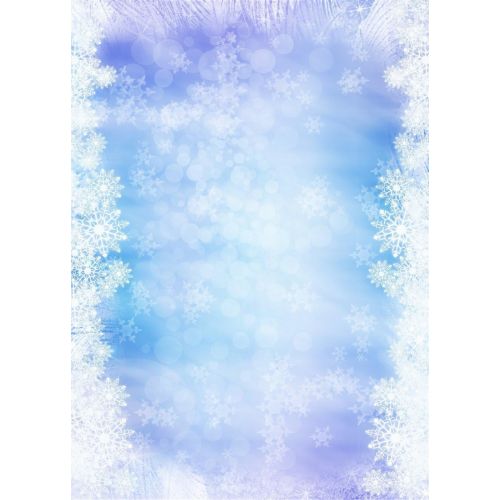  Kate 10x10ft Microfiber Material Bokeh Winter Photography Backdrops Snowflake Background for Baby Photo Shooting