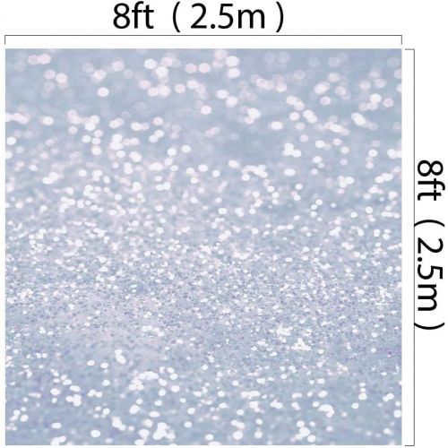  Kate 10x20ft Silver Photography Backdrops Glitter Shining Background for Shooting