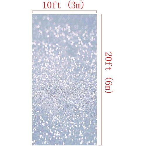  Kate 10x20ft Silver Photography Backdrops Glitter Shining Background for Shooting