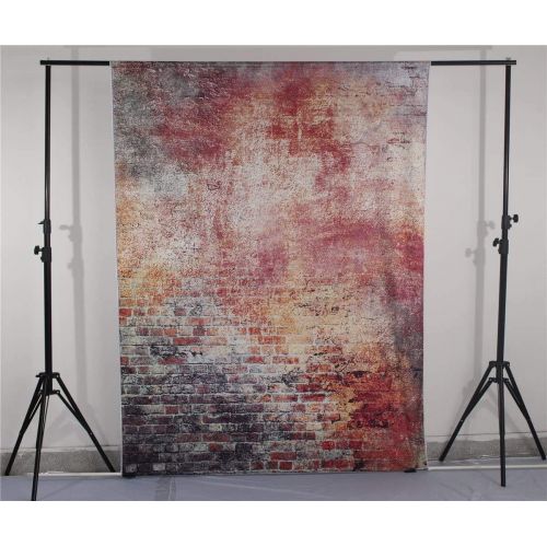  Kate 10x10ft Graffiti Painting Photography Backdrops Red Brick Wall Background for Photo Studio Wedding Photo Booth