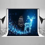 Kate 10ft(W) x10ft(H) Christmas Photography Backdrop Christmas Backdrops for Photographers Microfiber Xmas Deer Decorations(Suit for Photography)