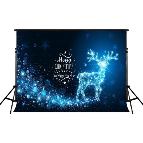  Kate 10ft(W) x10ft(H) Christmas Photography Backdrop Christmas Backdrops for Photographers Microfiber Xmas Deer Decorations(Suit for Photography)