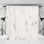 Kate 10x10ft Retro Wood Photography Backdrop Texture Strips Wooden Background for Photographer Photo Studio Prop Customized