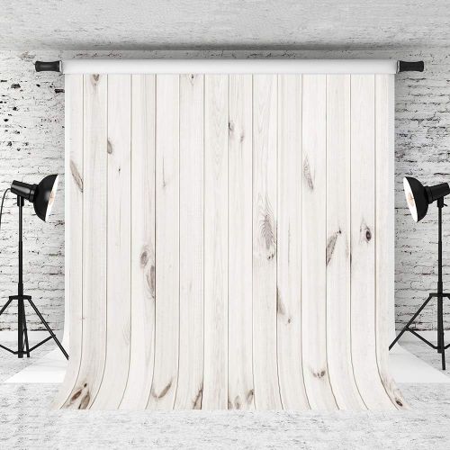  Kate 10x10ft Retro Wood Photography Backdrop Texture Strips Wooden Background for Photographer Photo Studio Prop Customized