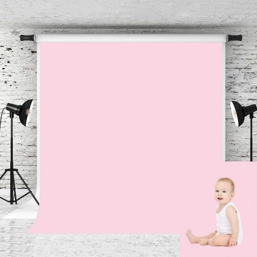  Kate 10x10ft Pure Pink Backdrop Light Pink Solid Color Background Cotton Collapsible Photo Studio Props