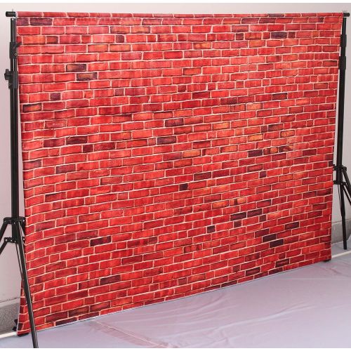  Kate Red Brick Wall Photography Backdrop Vintage Office Decoration Photo Background Photography Wrinkles Free (20x10ft)