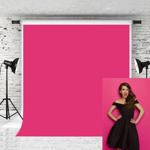  Kate 10x10ft Pure Pink Backdrop Light Pink Solid Color Background Cotton Collapsible Photo Studio Props