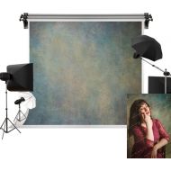 Kate 10x10ft Oil Painting Printed Old Master Gray Green Background Portrait Photography Abstract Texture Backdrop Photography Studio Props for Photographer Kids Children Adults