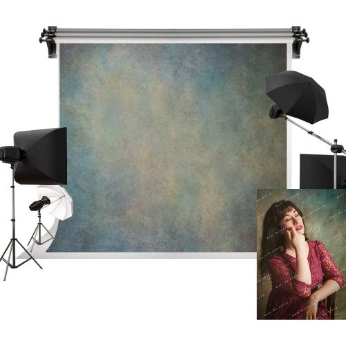  Kate 10x10ft Oil Painting Printed Old Master Gray Green Background Portrait Photography Abstract Texture Backdrop Photography Studio Props for Photographer Kids Children Adults