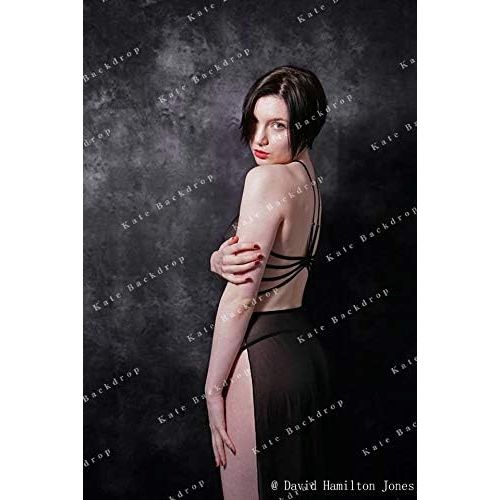  Kate 10x10ft  3x3m Black Photo Background Cloth Photography Props Printed Backdrops for Photographers Photocall Back Drop J04305