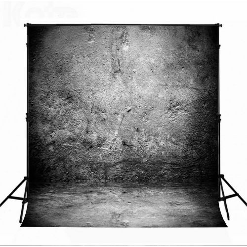  Kate 10x10ft Abstract Grey Backdrop Retro Stone Wall Background Microfiber Photographer Photo Studio Props