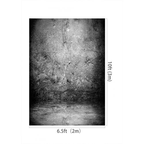  Kate 10x10ft Abstract Grey Backdrop Retro Stone Wall Background Microfiber Photographer Photo Studio Props