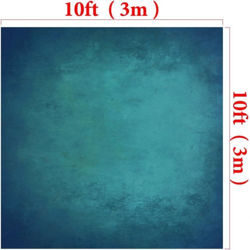  Kate 10x10ft Abstract Green Backdrops for Photographer Photography Old Master Photo Background Prop Studio Customized