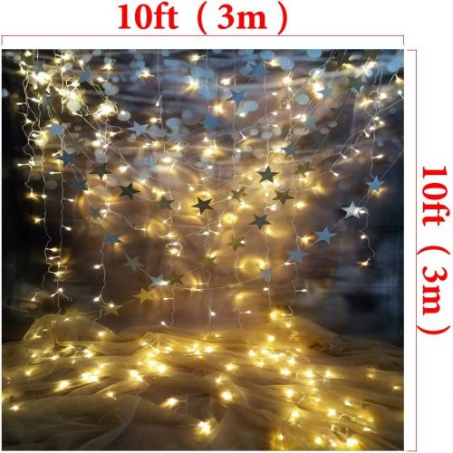  Kate 10x10ft Party Decoration Backdrops for Photography Golden Star Backdrop Stage Party Decoration Backgrounds Photo Shoot Backdrops