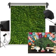 Kate 10x10ft3x3m(W:3m H:3m) Spring Backdrop Natural Green Lawn Party Photography Backdrop Spring Background