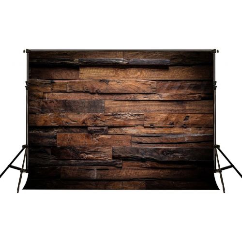  Kate 10x10ft Brown Wood Backdrop for Photography Customized Vintage Background for Photo Studio Props