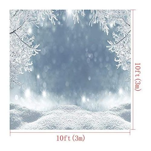  Kate 10x10ft3x3m Holiday Christmas Background Photography Winter Snow Scenery Seamless Cotton Backdrops Photography Studio Christmas Backdrops