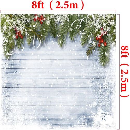  Kate 10x10ft Christmas Backdrop Wood Backgrounds for Studio Photo Props Backgrounds