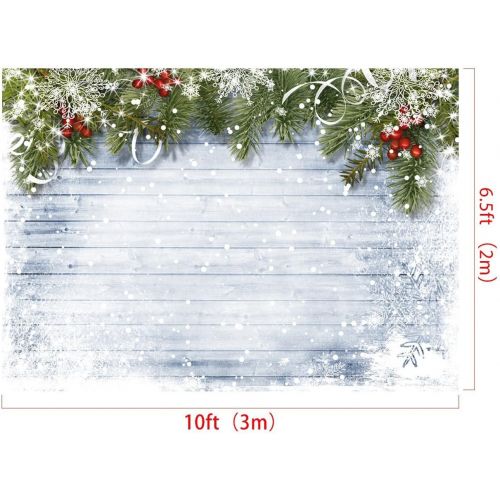  Kate 10x10ft Christmas Backdrop Wood Backgrounds for Studio Photo Props Backgrounds